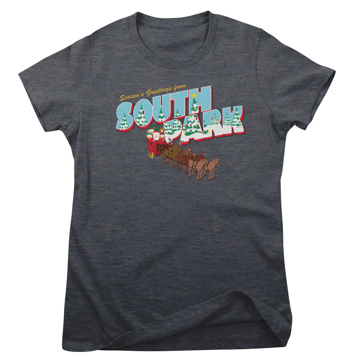 Season's Greetings From South Park Girly Tee