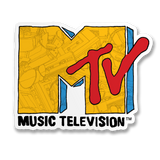 MTV Sketch Logo Sticker