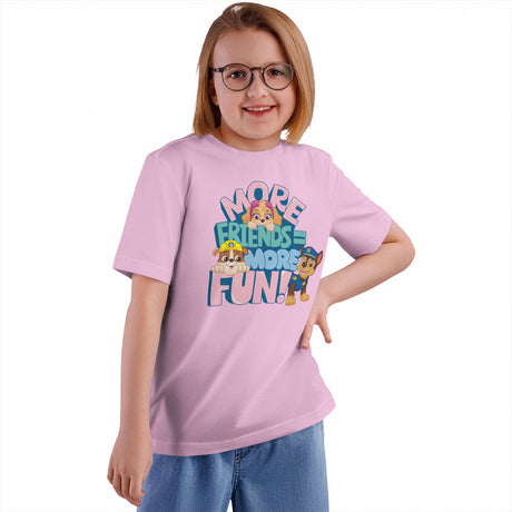 Paw Patrol - More Friends More Fun Kids Tee