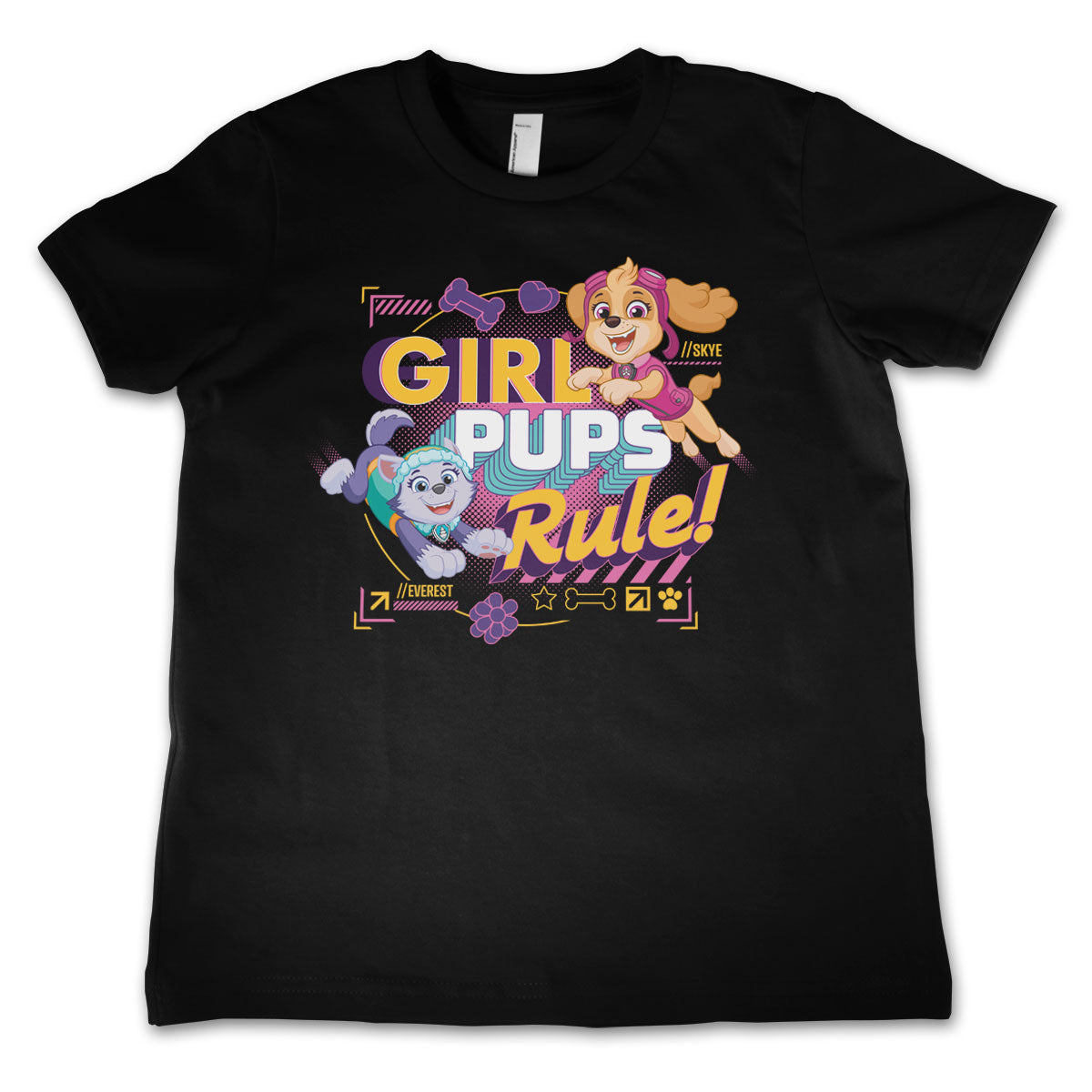 Paw Patrol - Girls Pups Rule Kids Tee