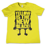 Yellow Is The New Black Kids T-Shirt