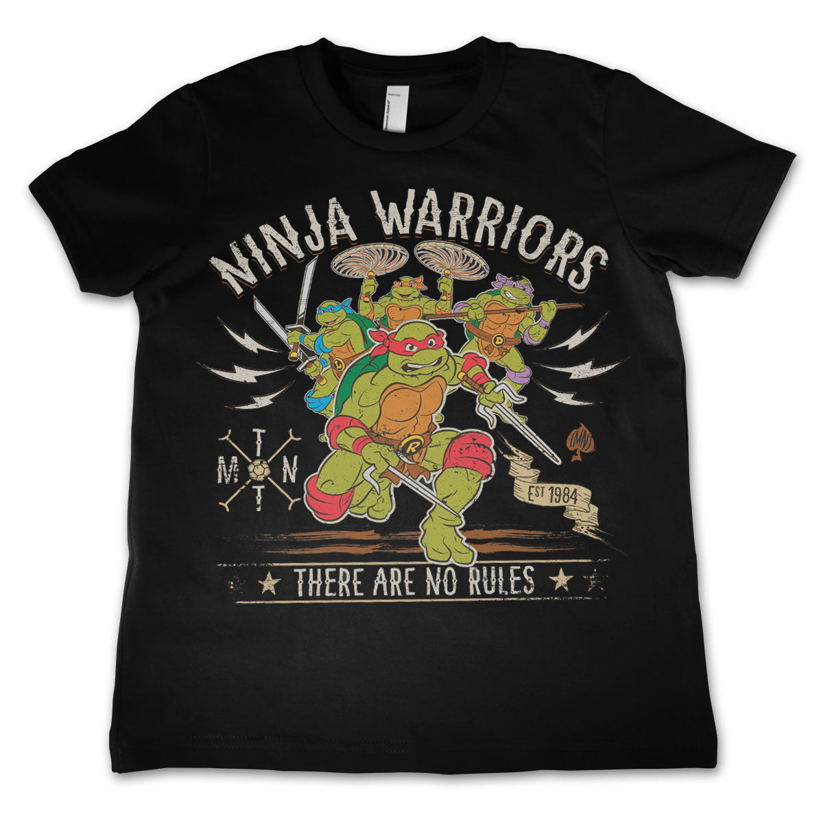 Ninja Warriors - No Rules Kids T-Shirt