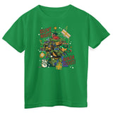 Silent Night - Ninja Fight Kids Tee