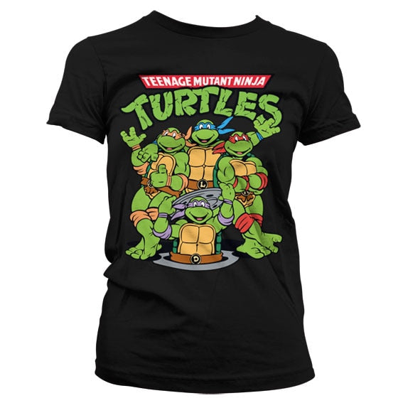 TMNT Group Girly T-Shirt