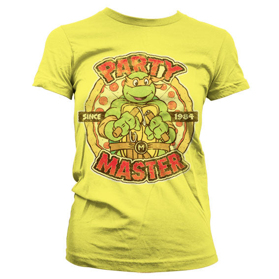 TMNT - Party Master Since 1984 Girly Tee