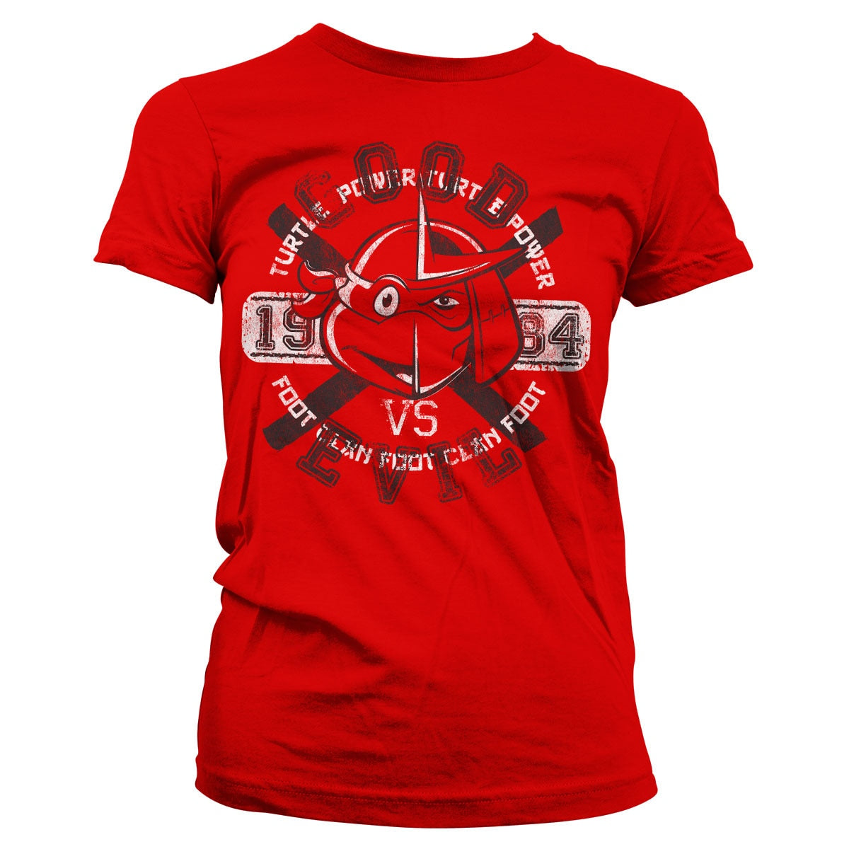 TMNT Good VS Evil Girly Tee