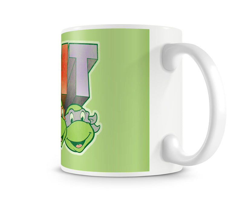 TMNT Distressed Faces Coffee Mug