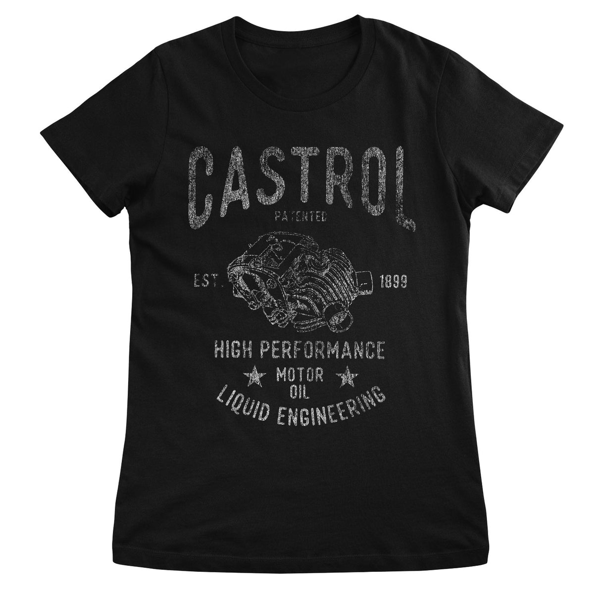 Castrol Motor Oil Girly Tee