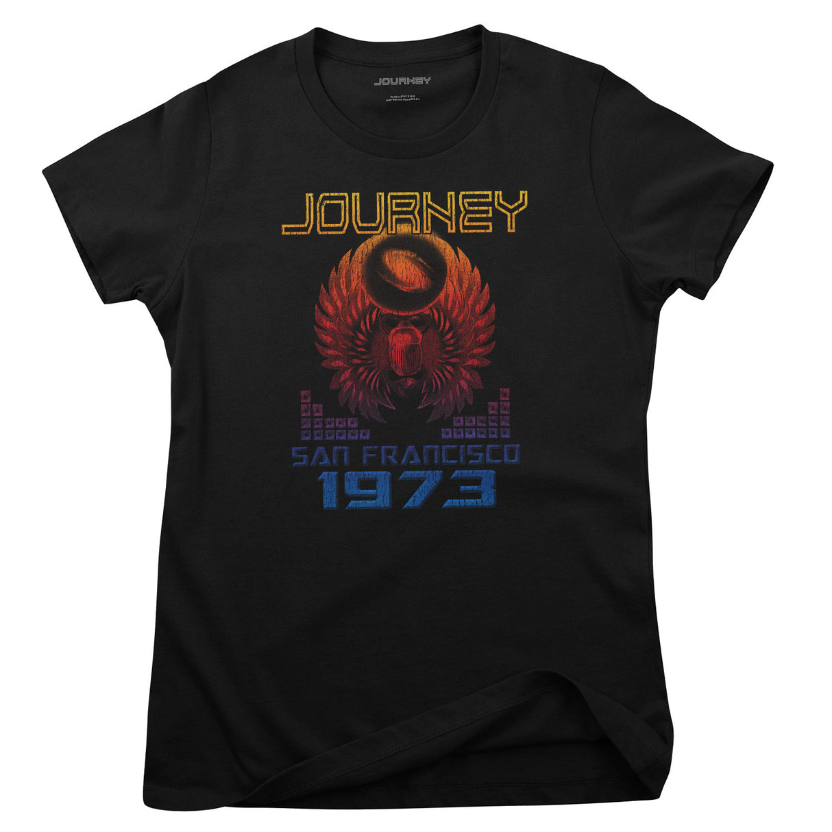 Journey - San Francisco 1973 Girly Tee