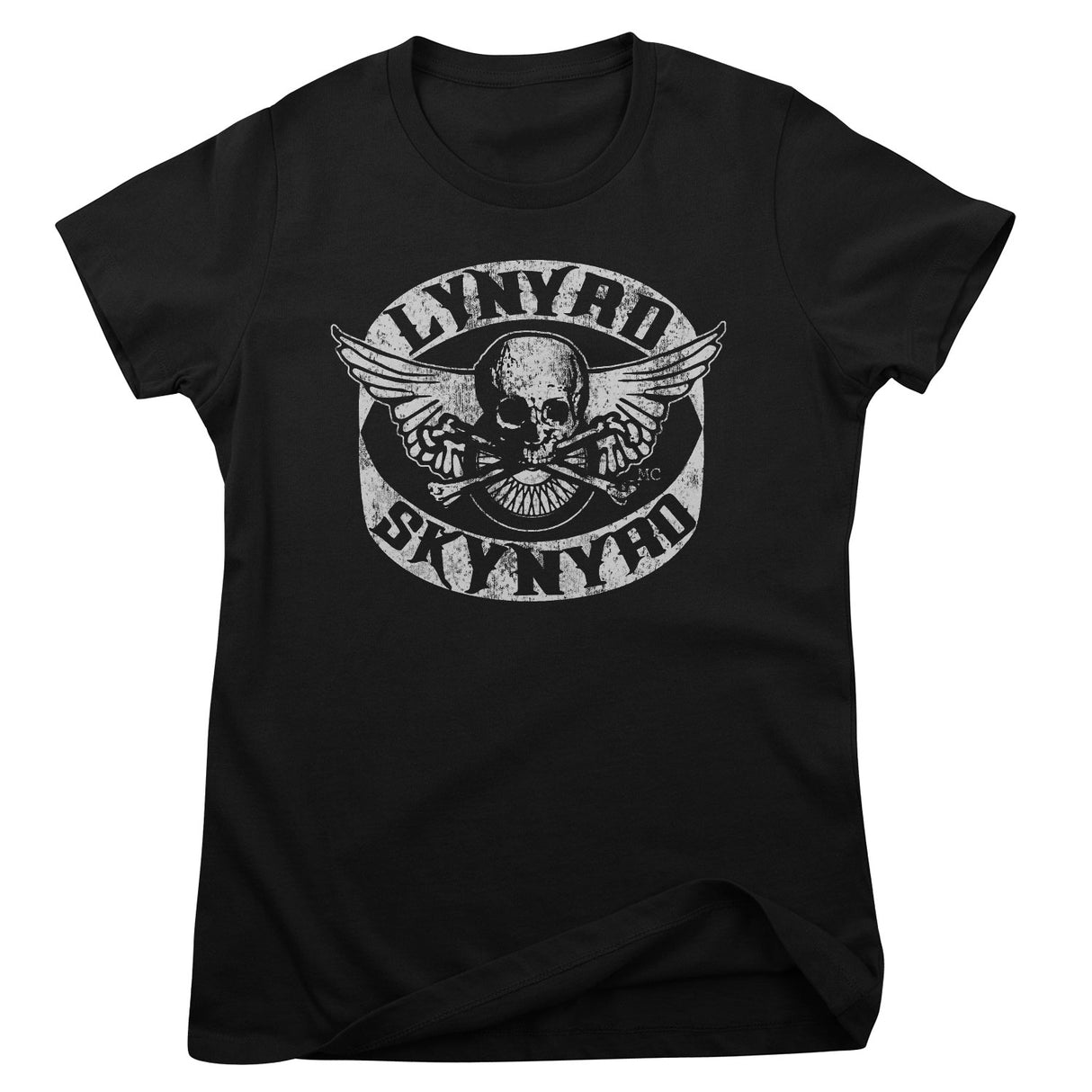 Lynyrd Skynyrd Biker Patch Girly Tee