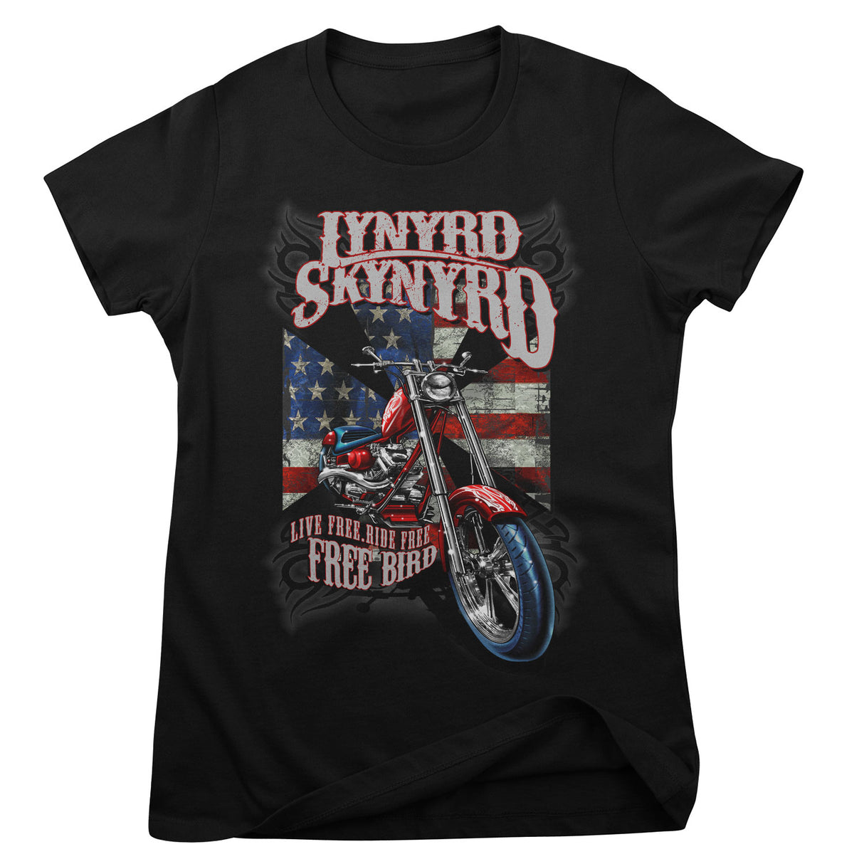 Lynyrd Skynyrd - Live Free Girly Tee