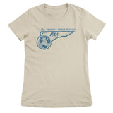 Pan American World Airlines Washed Logo Girly Tee