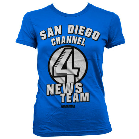 San Diego Channel 4 Girly T-Shirt