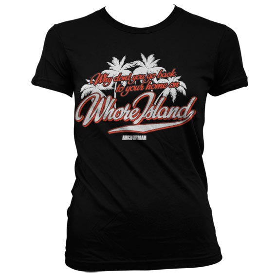 Whore Island Girly Tee