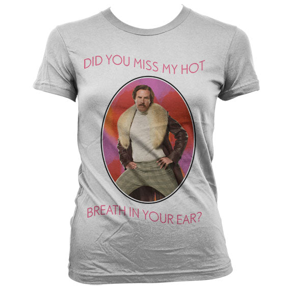 Hot Breath In You Ear Girly T-Shirt