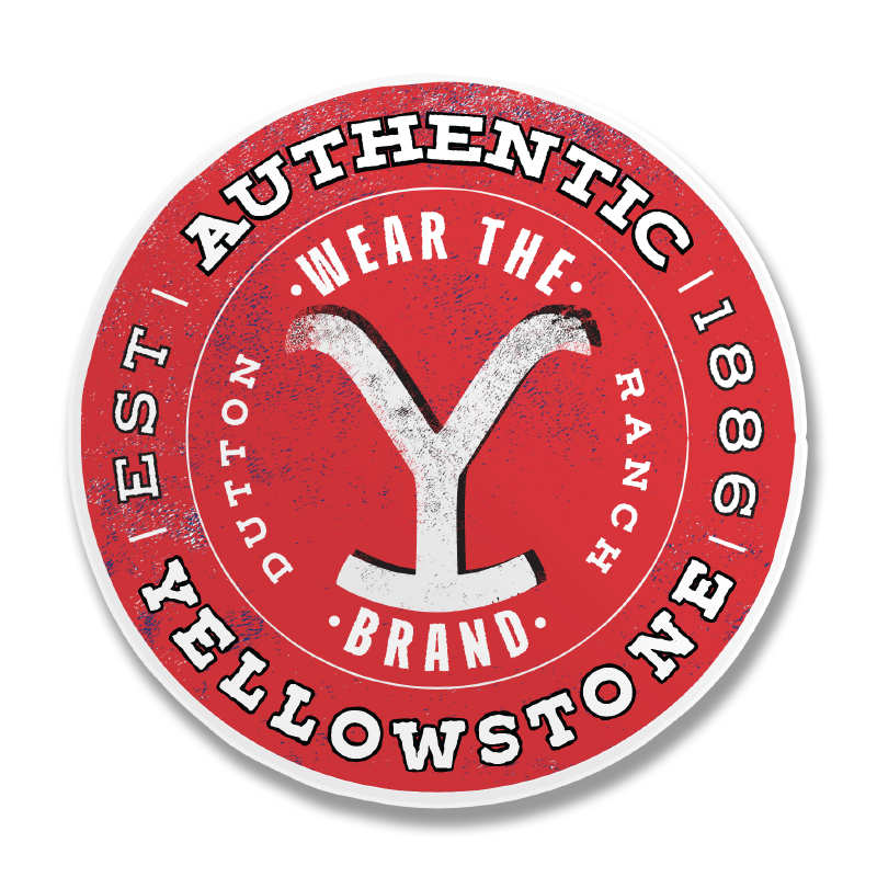 Authentic Yellowstone Sticker