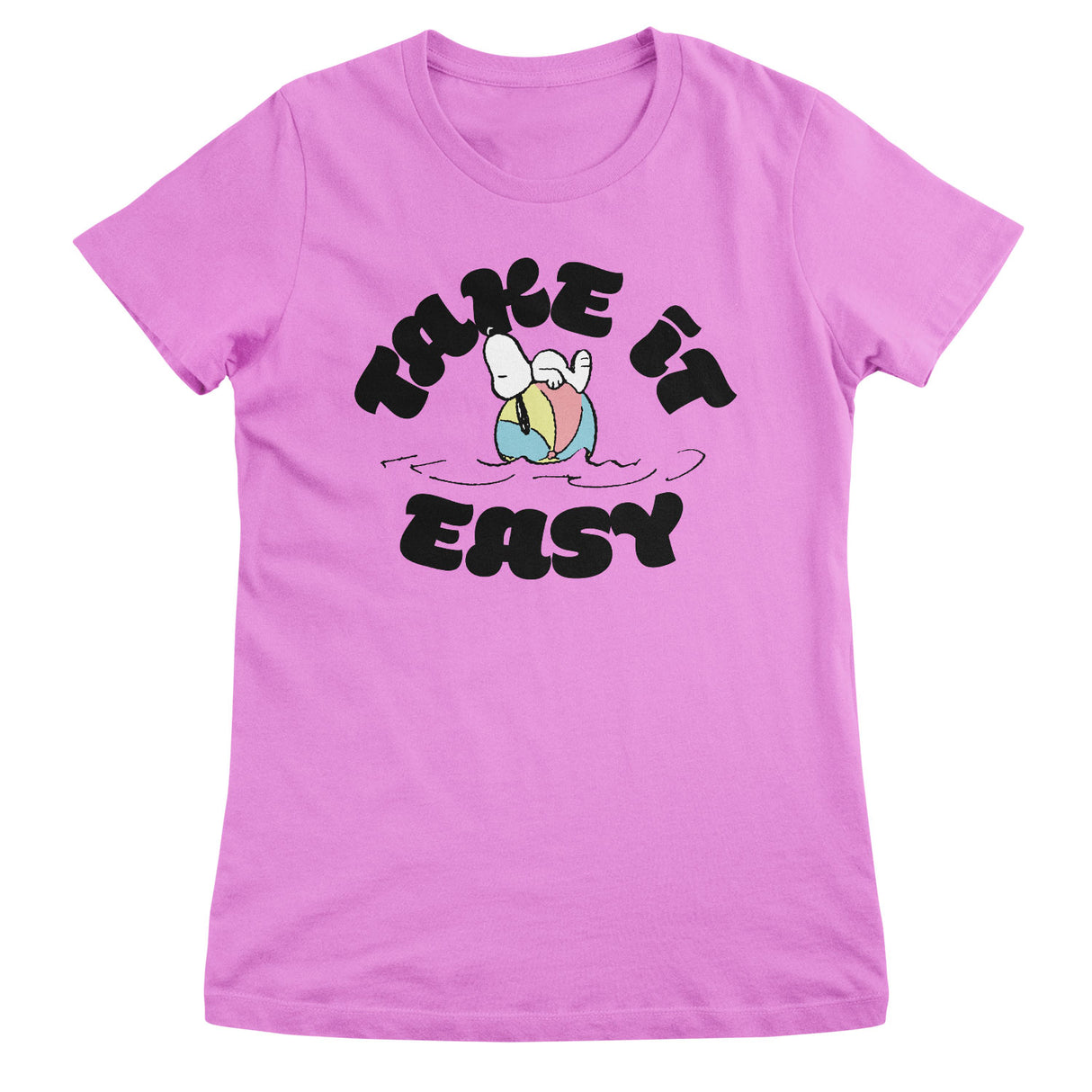 Peanuts - Take It Easy Girly Tee