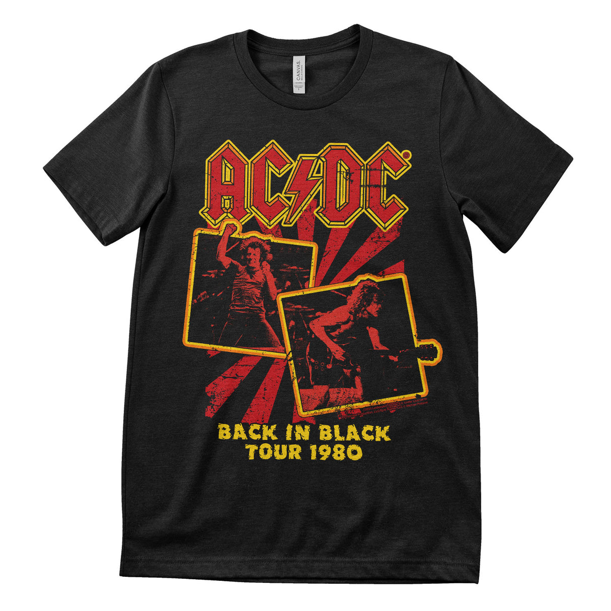 AC/DC - Back In Black Tour 1980 T-Shirt