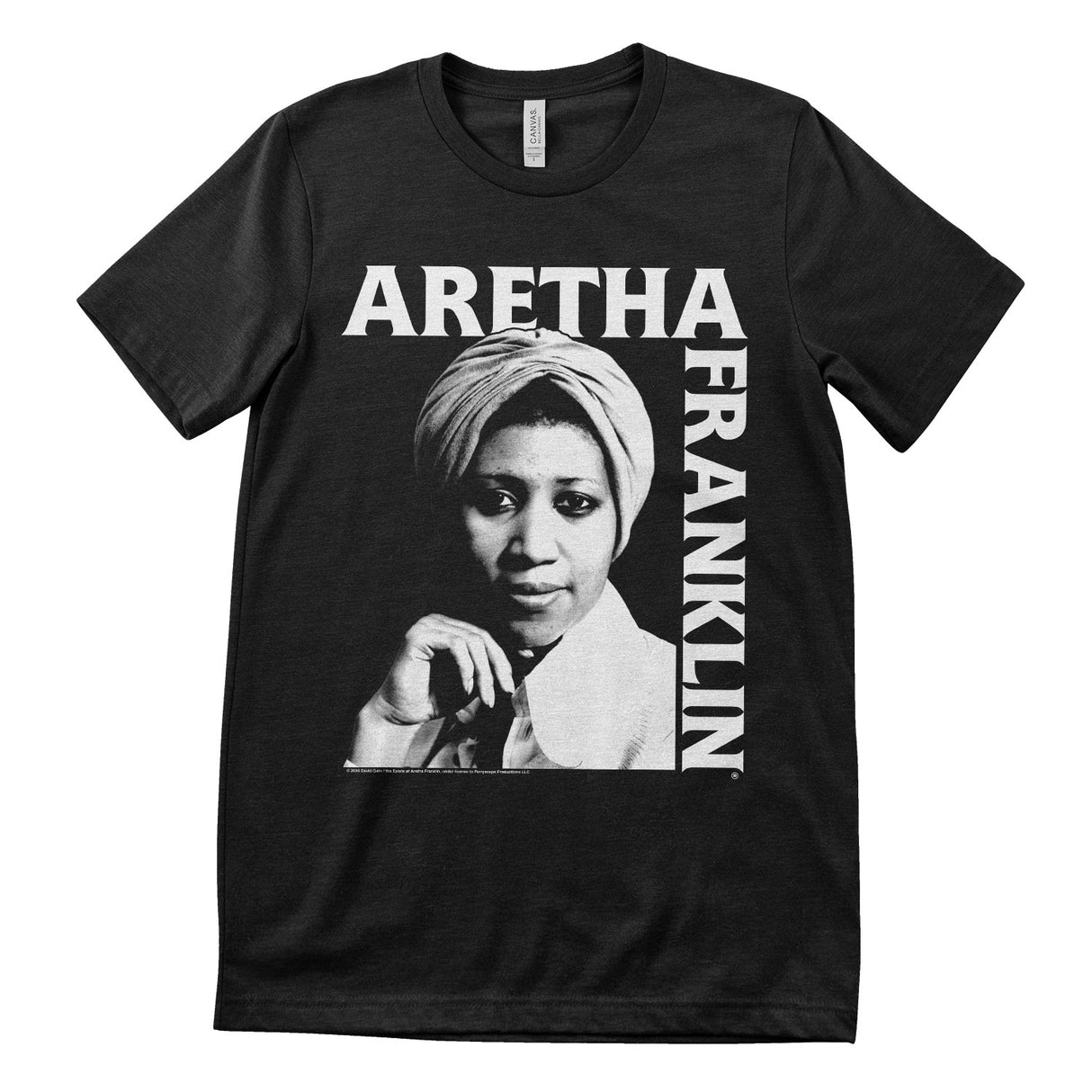 Aretha Franklin Portrait T-Shirt