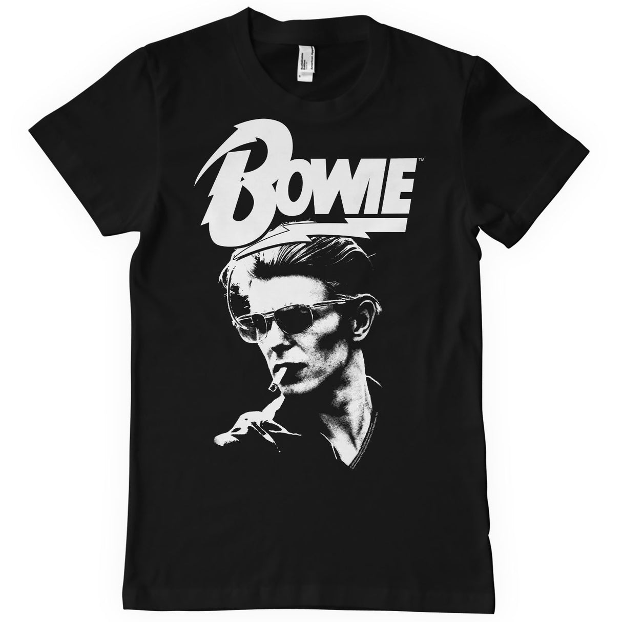 Bowie Smoking Portrait T-Shirt