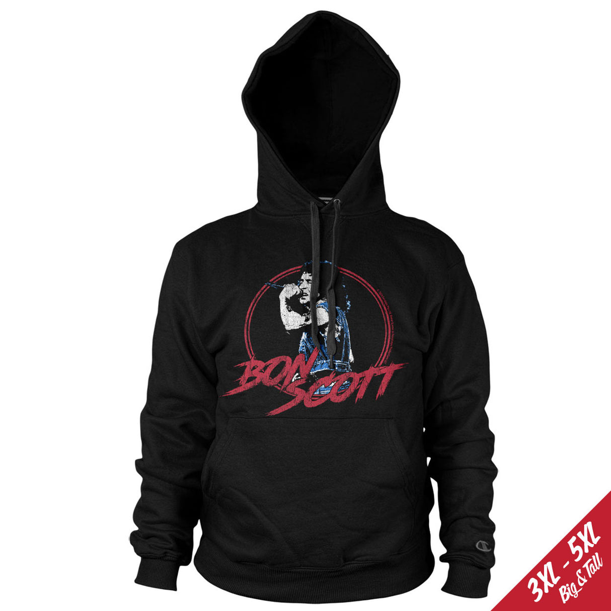 Bon Scott Live Big & Tall Hoodie