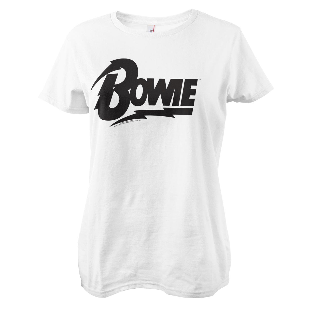 David Bowie Logo Girly Tee