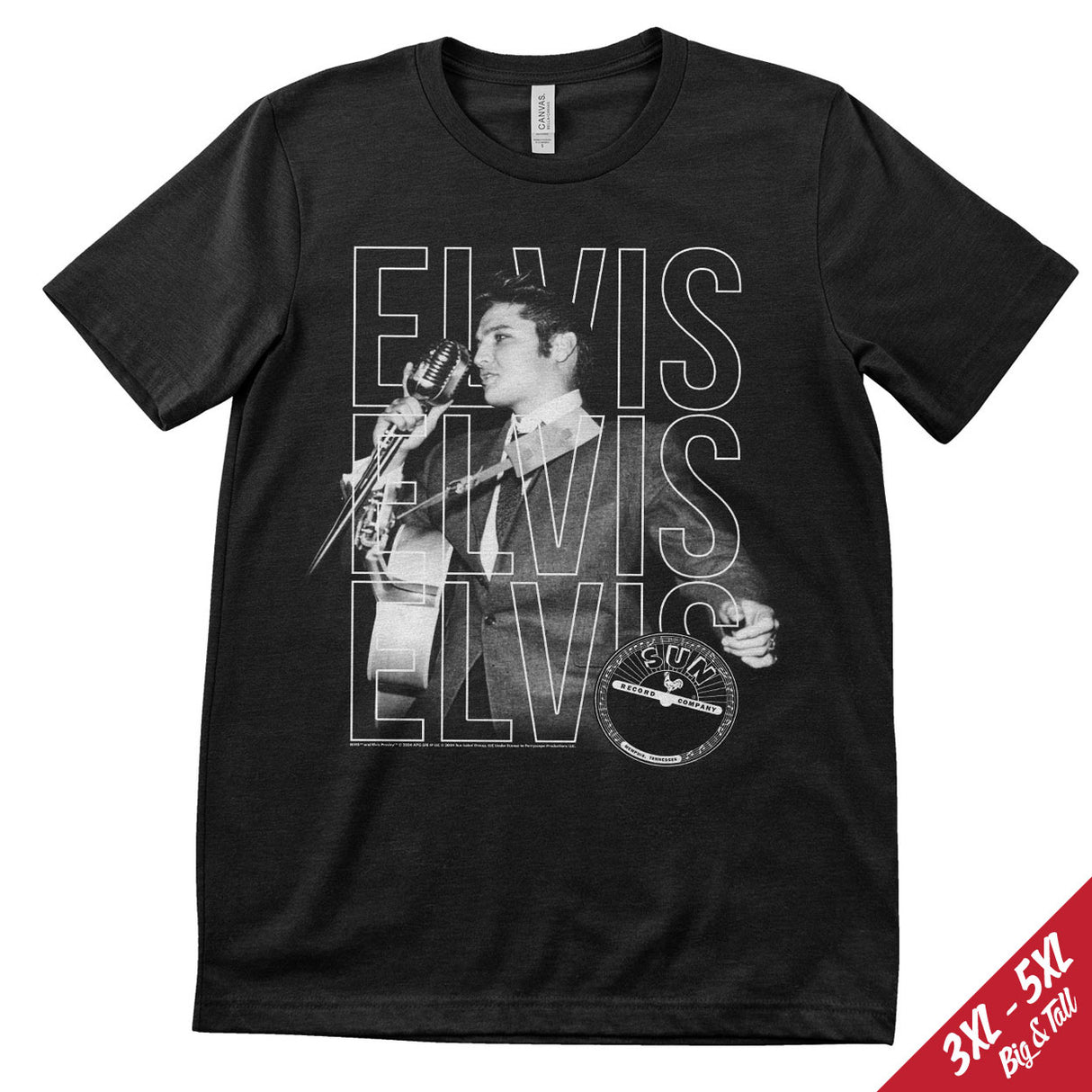 Elvis Elvis Elvis Big & Tall T-Shirt