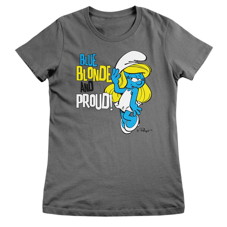 Blue, Blonde & Proud Girly Tee