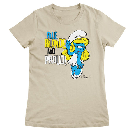 Blue, Blonde & Proud Girly Tee