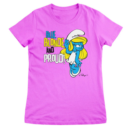 Blue, Blonde & Proud Girly Tee