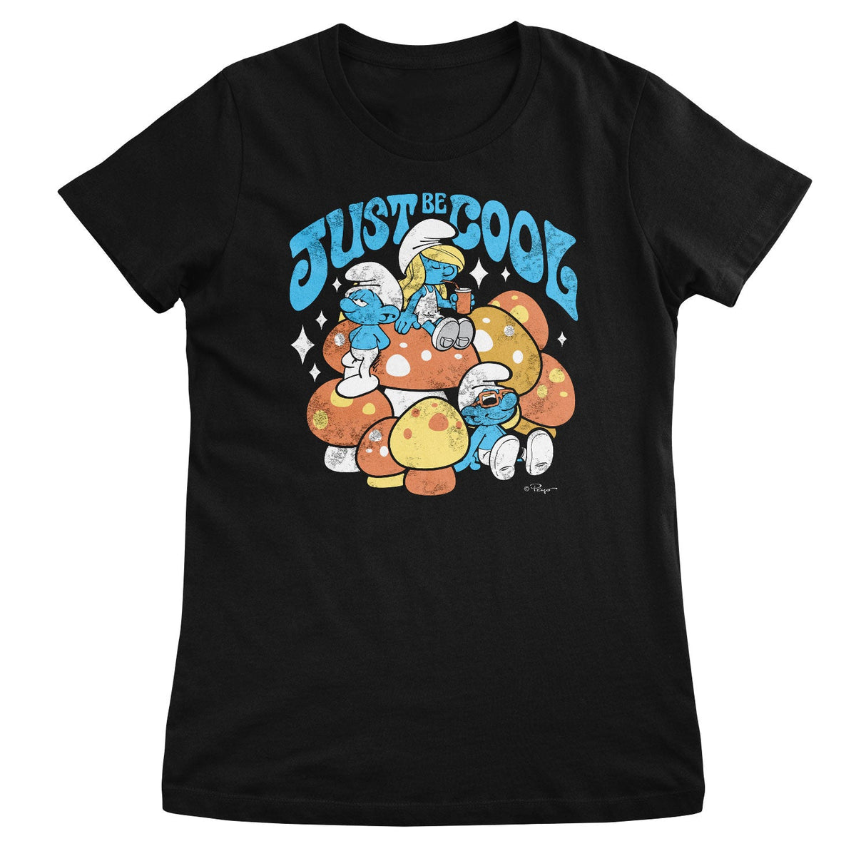 The Smurfs - Just Be Cool Girly Tee