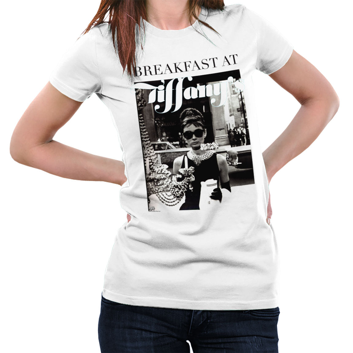 Breakfast At Tiffany's Girly Tee