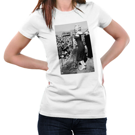 Marilyn Monroe - Crowd Stopper Photo Girly Tee