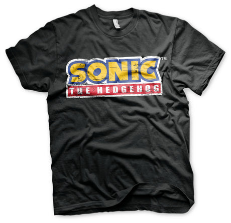 Sonic The Hedgehog Cracked Logo T-Shirt