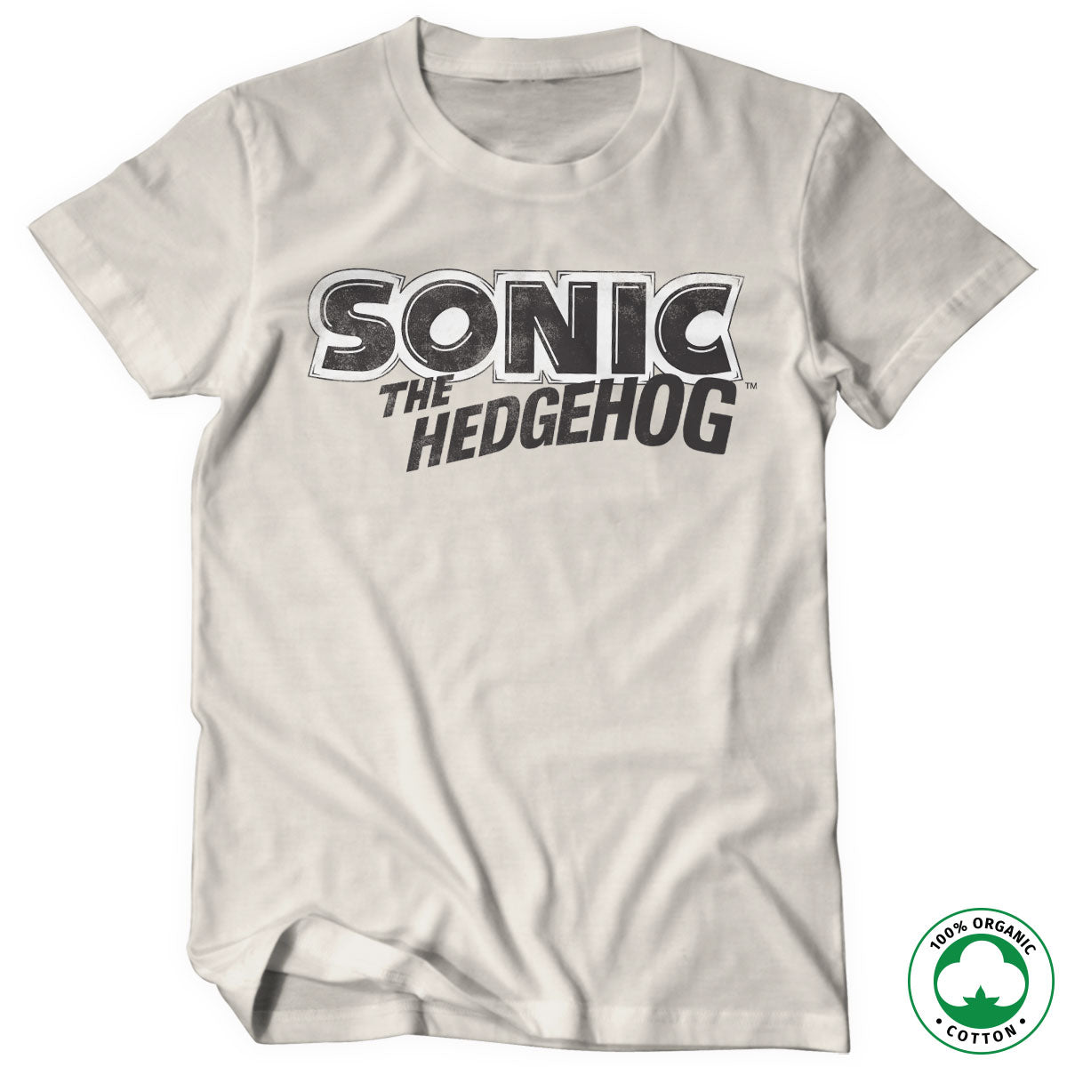 Sonic The Hedgehog Classic Logo Organic Tee