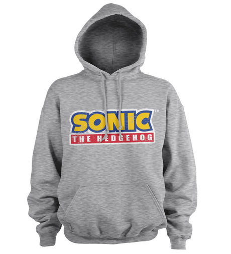 Sonic The Hedgehog Cracked Logo Hoodie