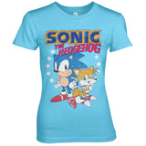 Sonic The Hedgehog - Sonic & Tails Girly Tee