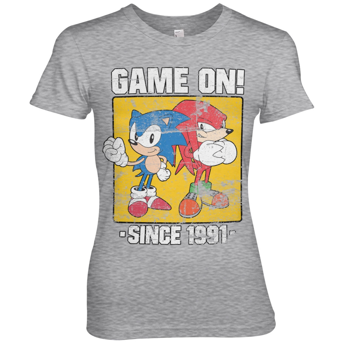 Sonic - Game On Since 1991 Girly Tee