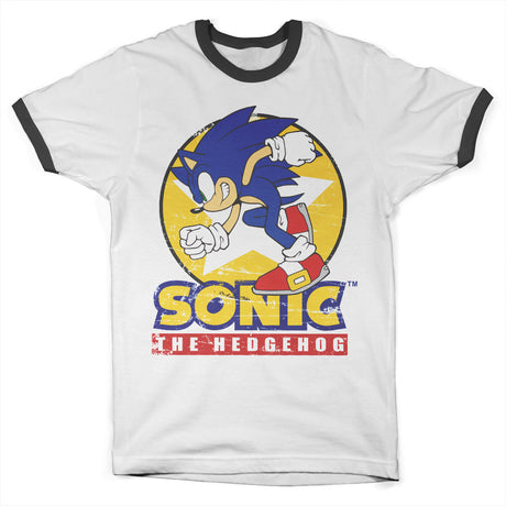 Fast Sonic - Sonic The Hedgehog Ringer Tee