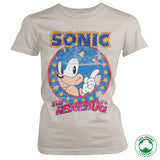 Sonic The Hedgehog Organic Girly T-Shirt