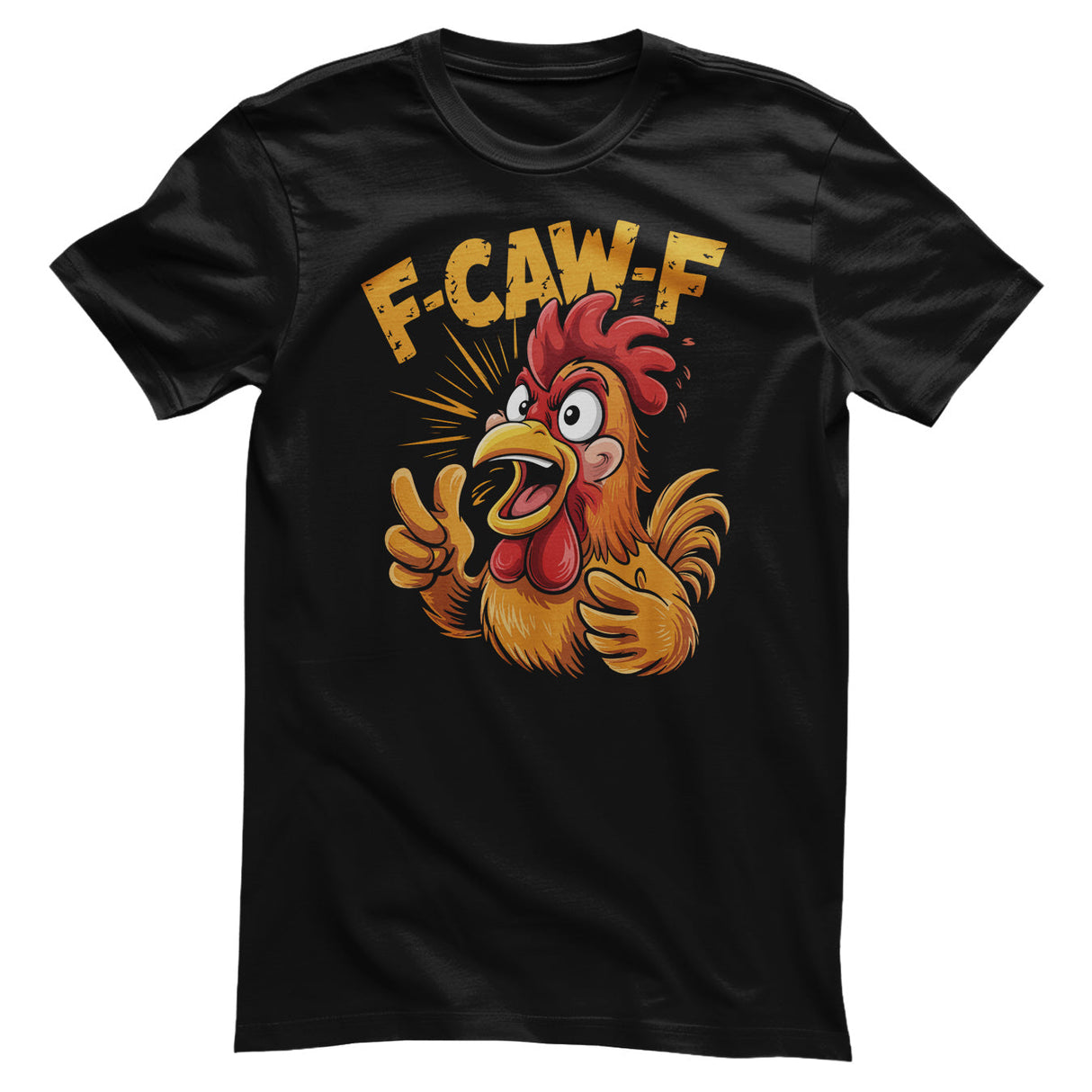 F-CAW-F - Cocky Rooster Tee