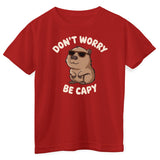 Don't Worry - Be Capy Kids Tee