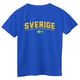 Sverige Flagga Kids Tee