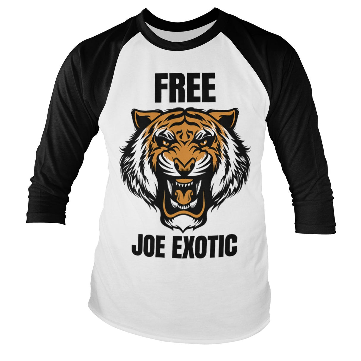 Free Joe Exotic Baseball Long Sleeve Tee