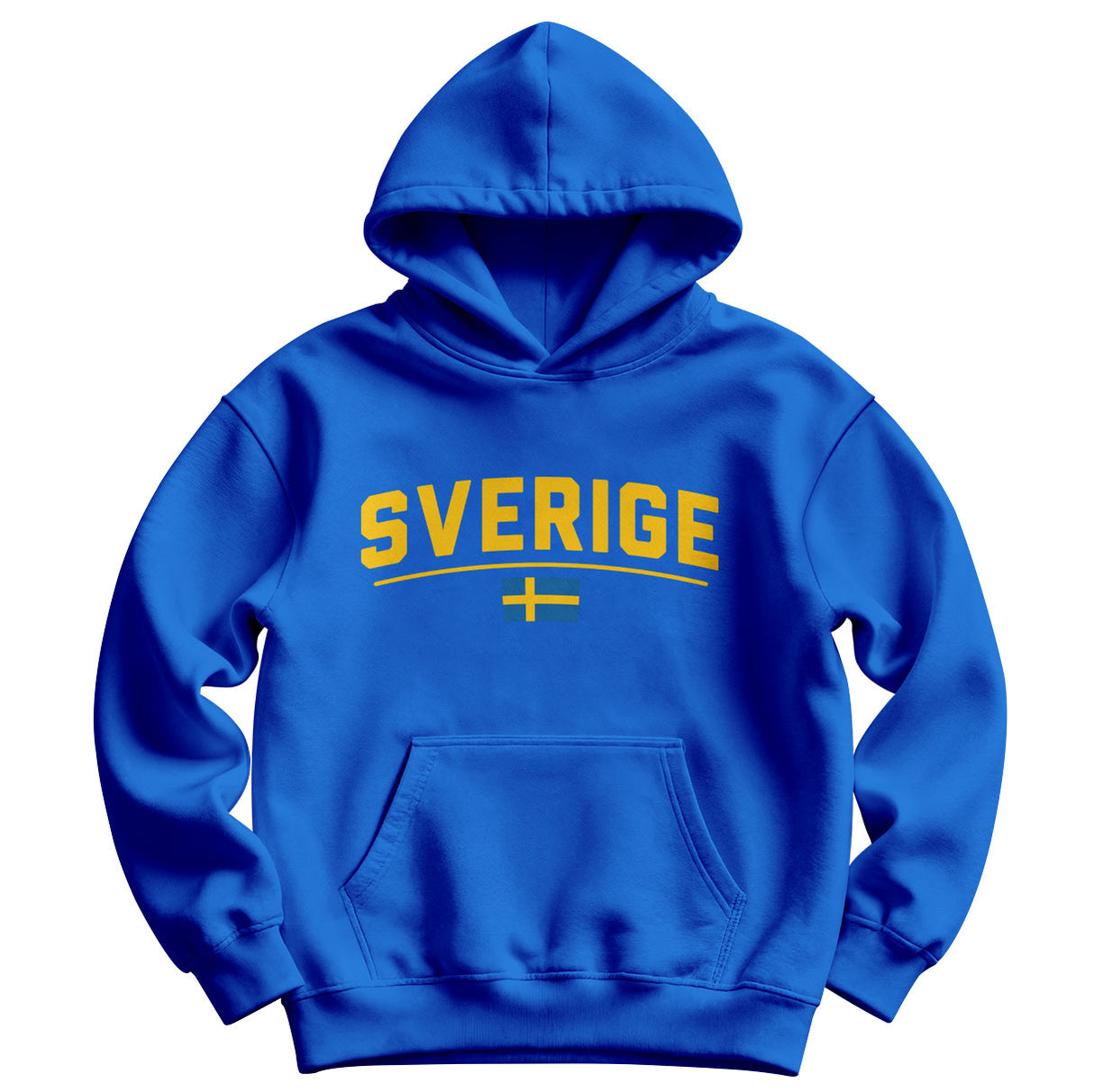 Sverige Flagga Kids Hoodie