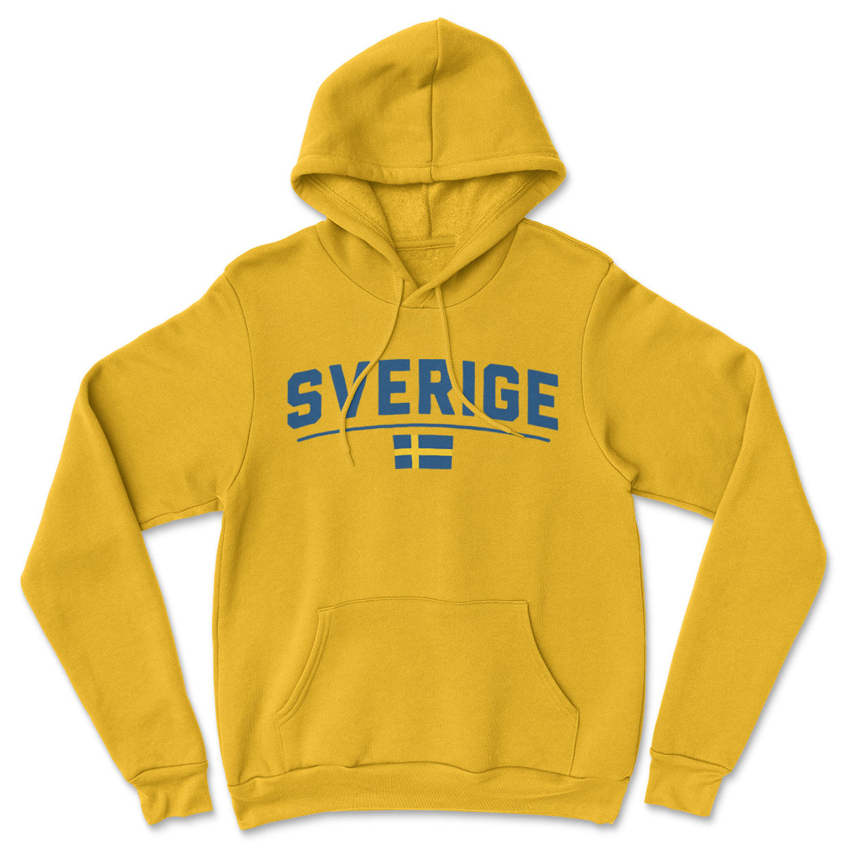 Sverige Flagga Hoodie