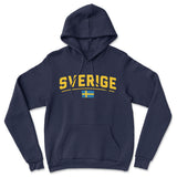 Sverige Flagga Hoodie