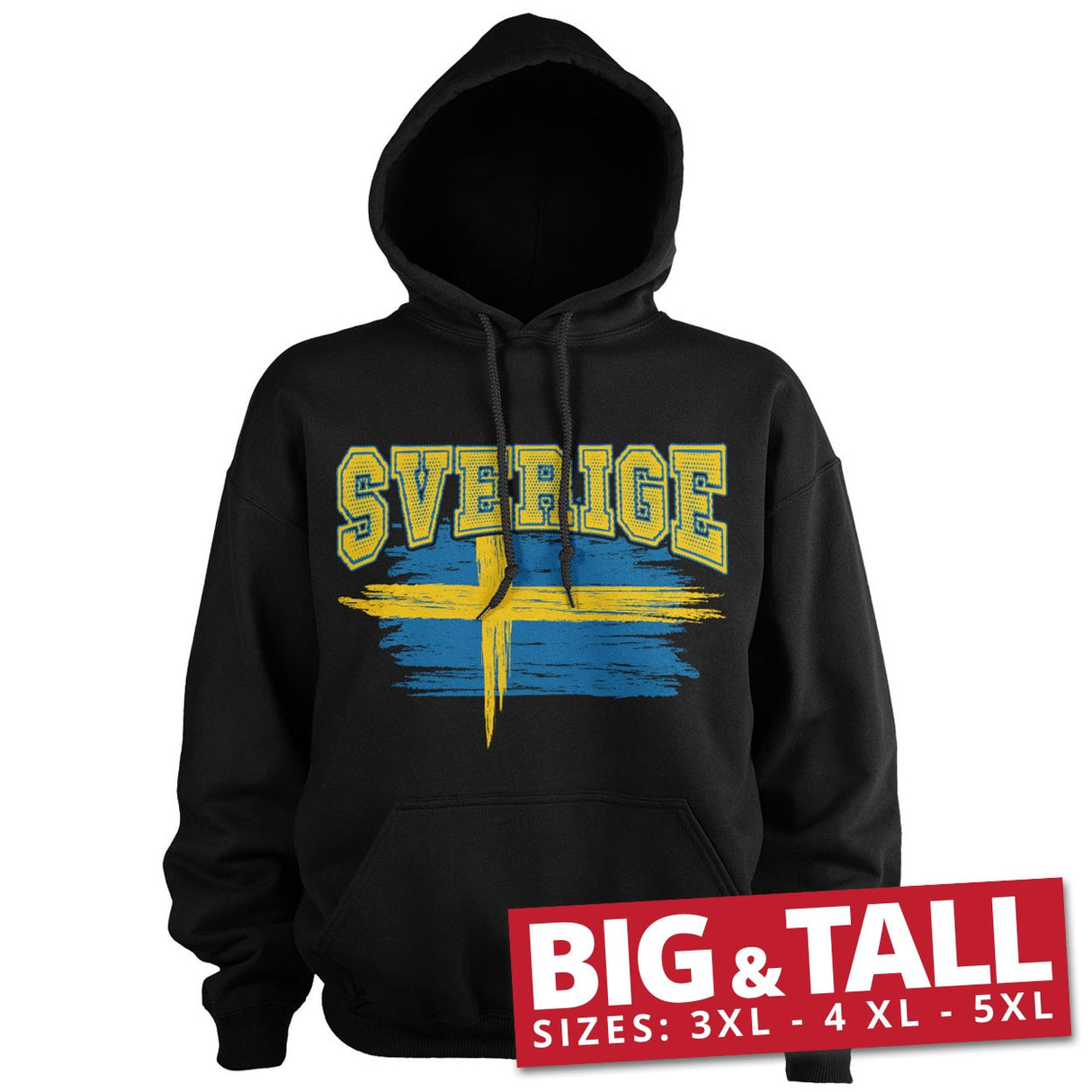 Sverige Big & Tall Hoodie