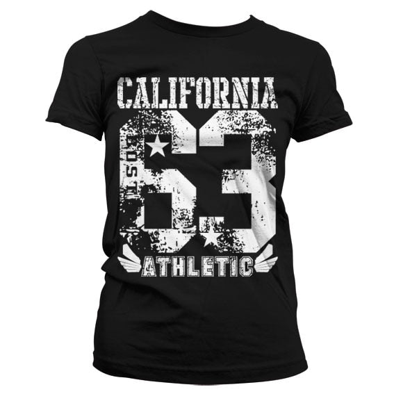 California 63 Athletic Girly T-Shirt