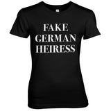 Fake German Heiress Girly Tee